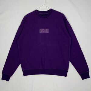 Kith Men's Cyber Monday "KXTH" Box Logo Purple Sweatshirt XS